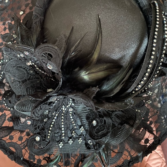 Church Hat - Black - Picture 2 of 8